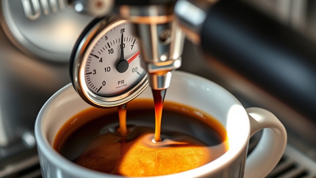 9 bar espresso extraction pressure