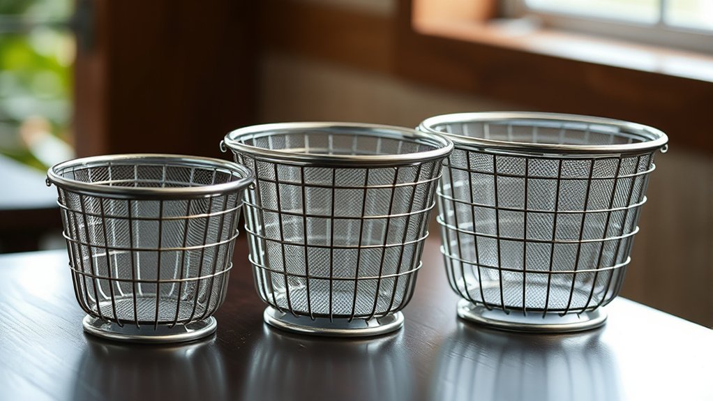 basket sizes determine espresso strength