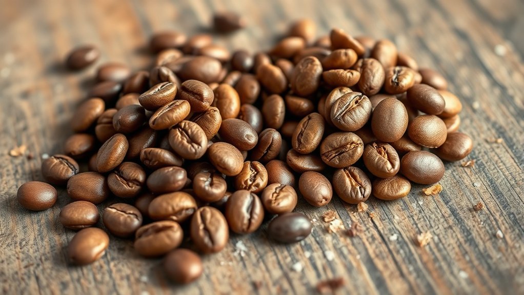 bean composition influences flavor
