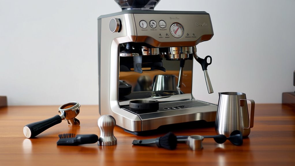breville espresso machine contents