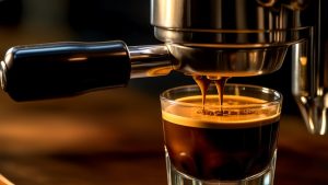 brewing coffee under pressure
