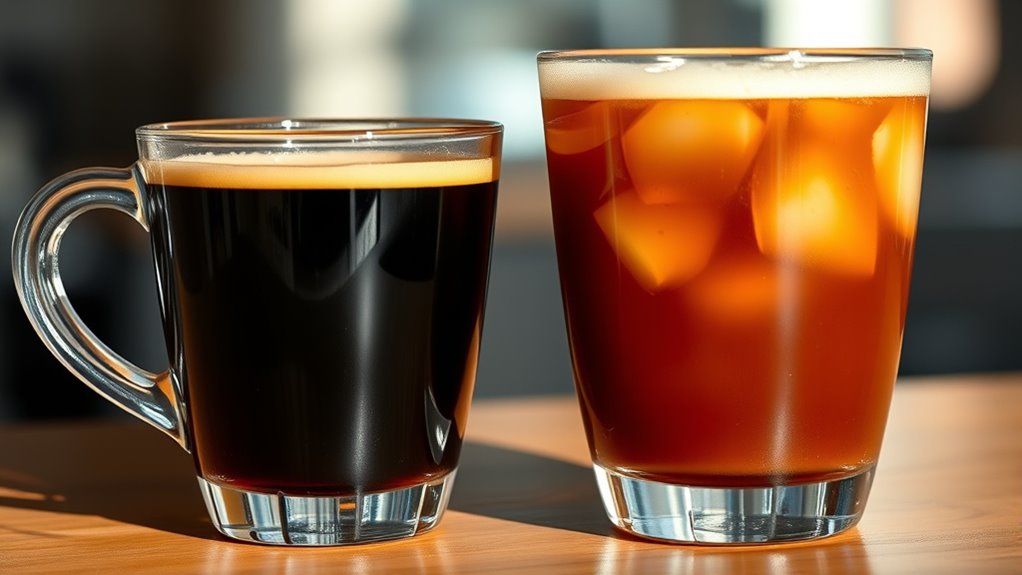 caffeine concentration and volume