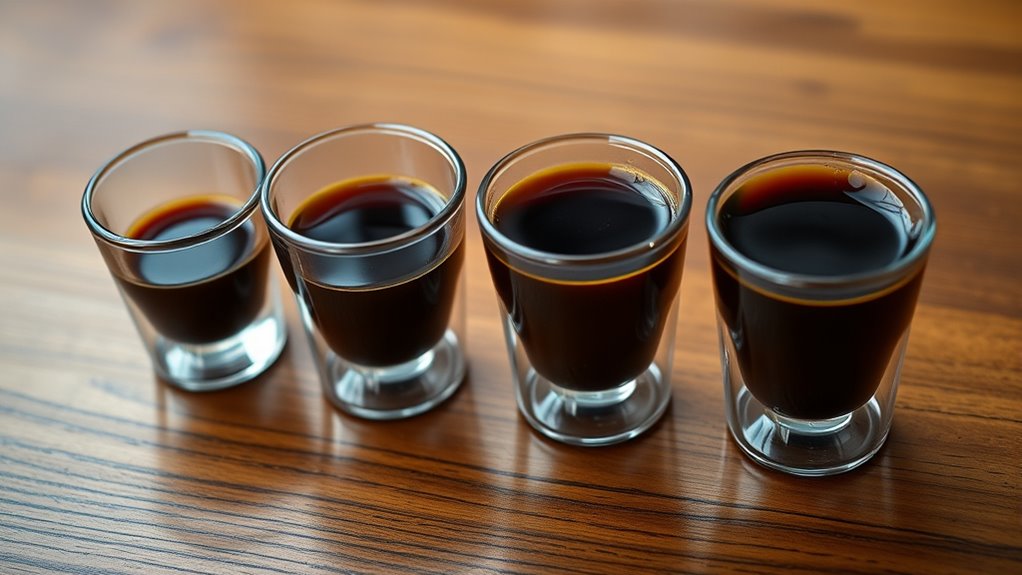 caffeine per espresso shot
