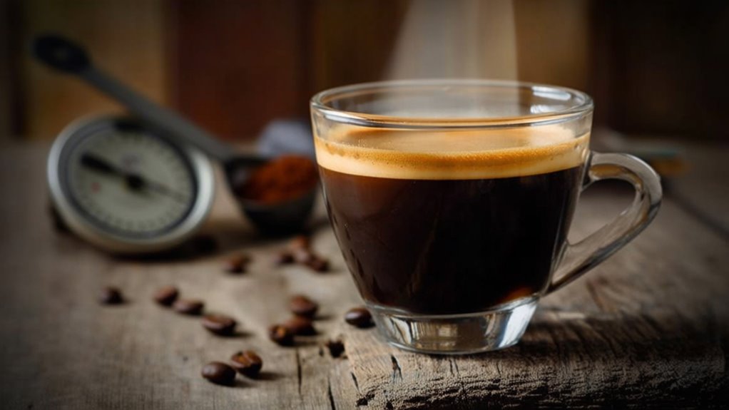 calorie content in espresso