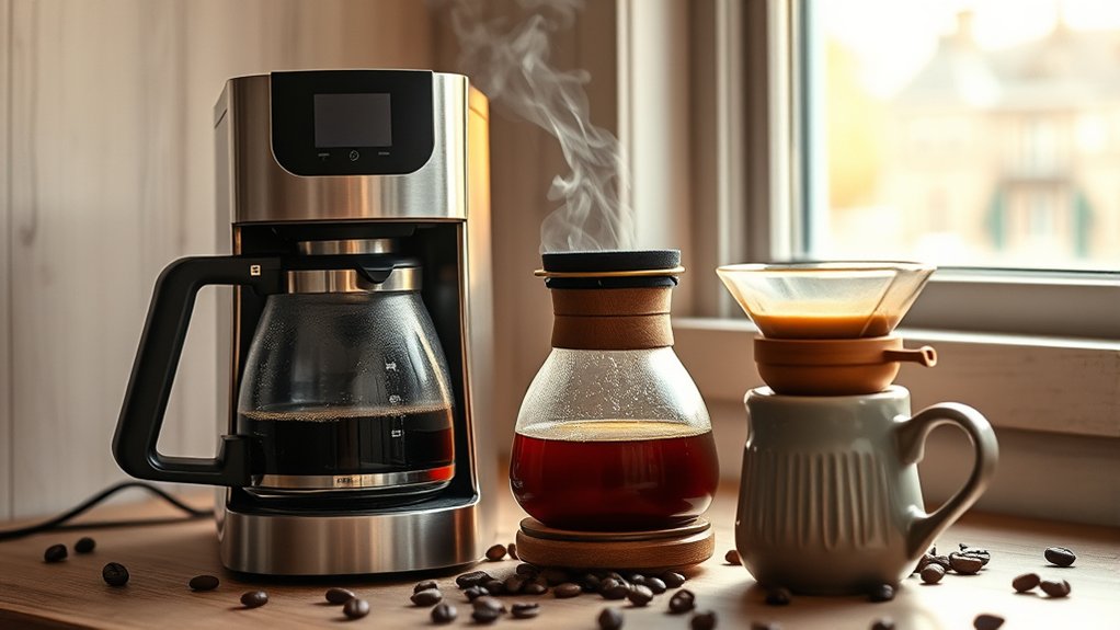 coffee brewing method comparison