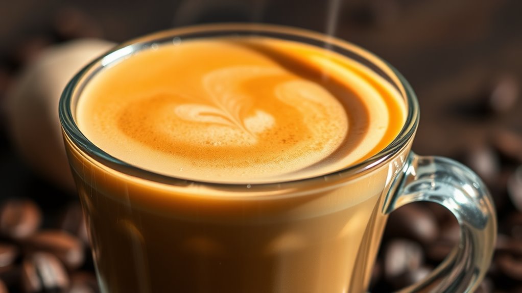 coffee fats and proteins