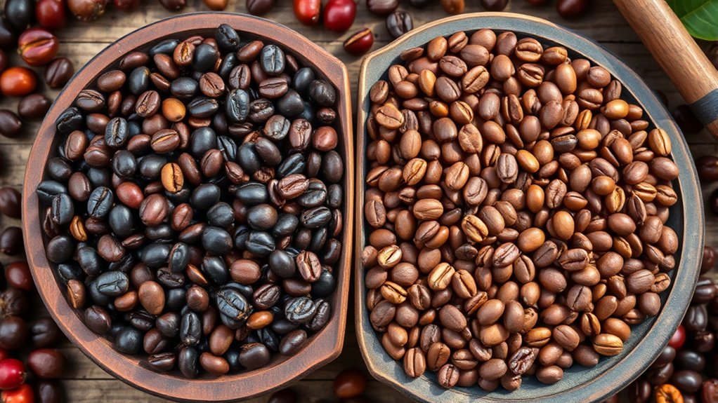 coffee processing influences flavor