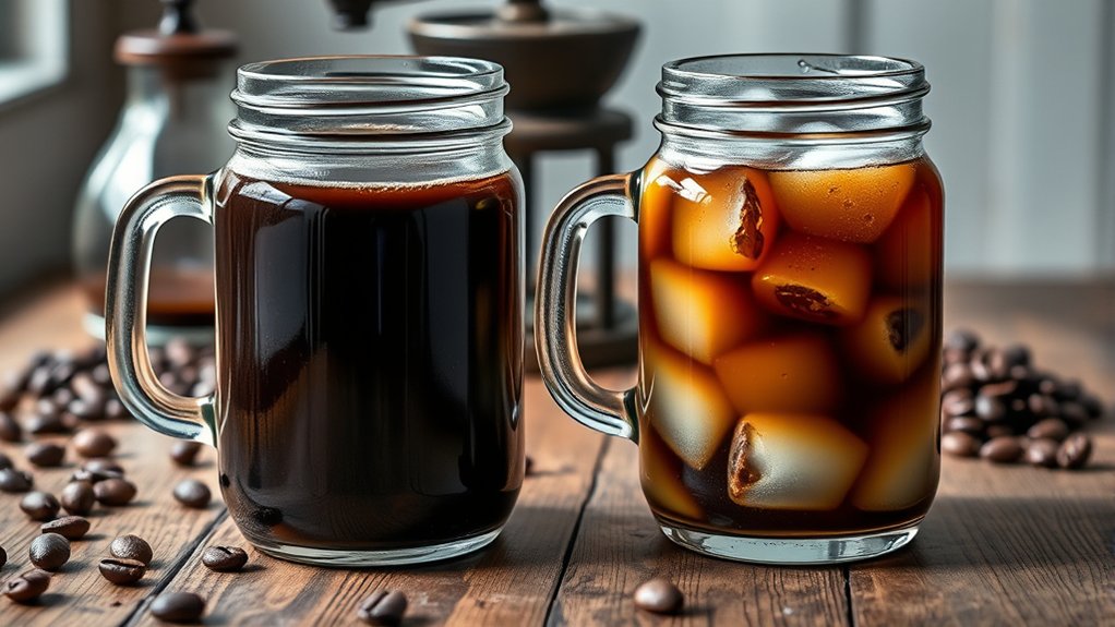 cold brew steeped slowly