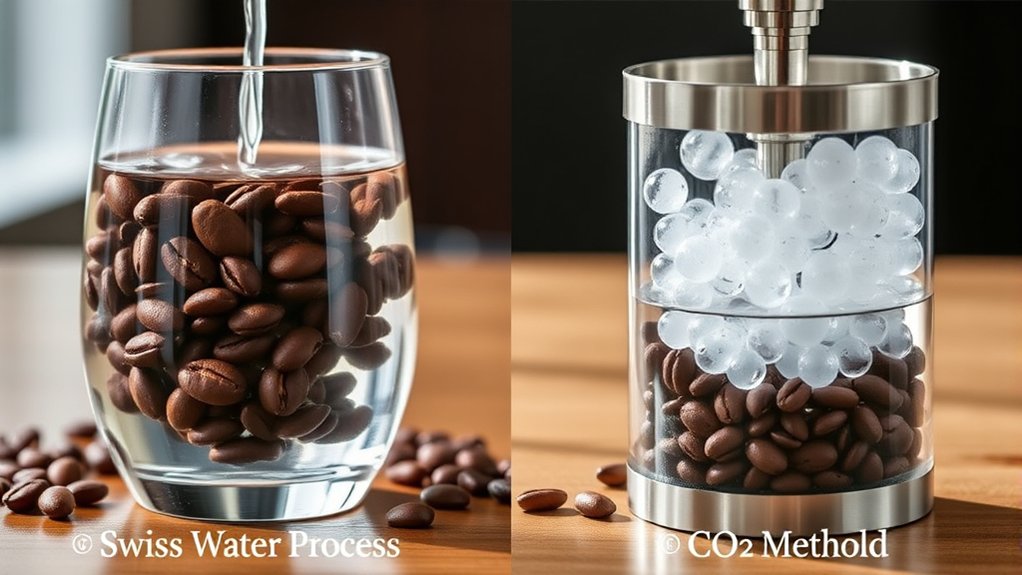 decaf coffee extraction methods