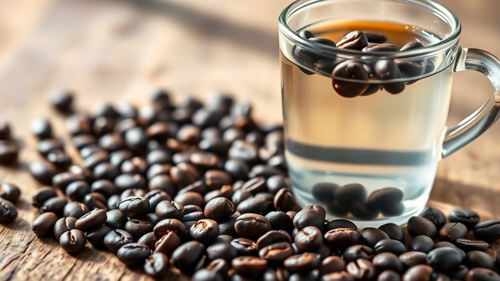 decaffeination before roasting