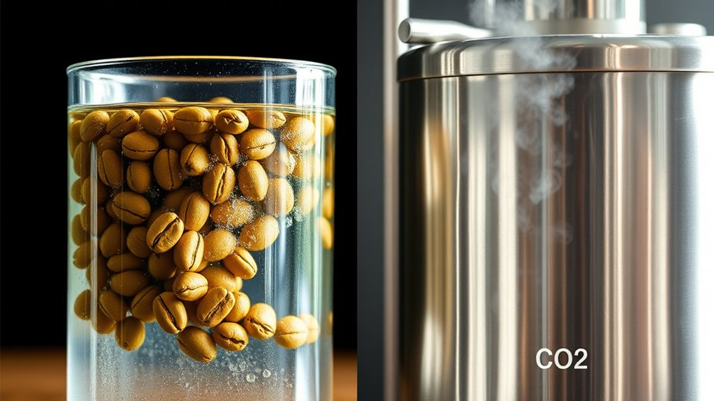 decaffeination preserves coffee flavor
