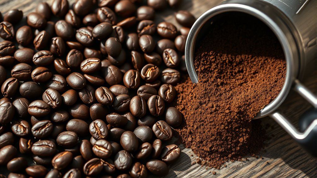 espresso beans are marketing