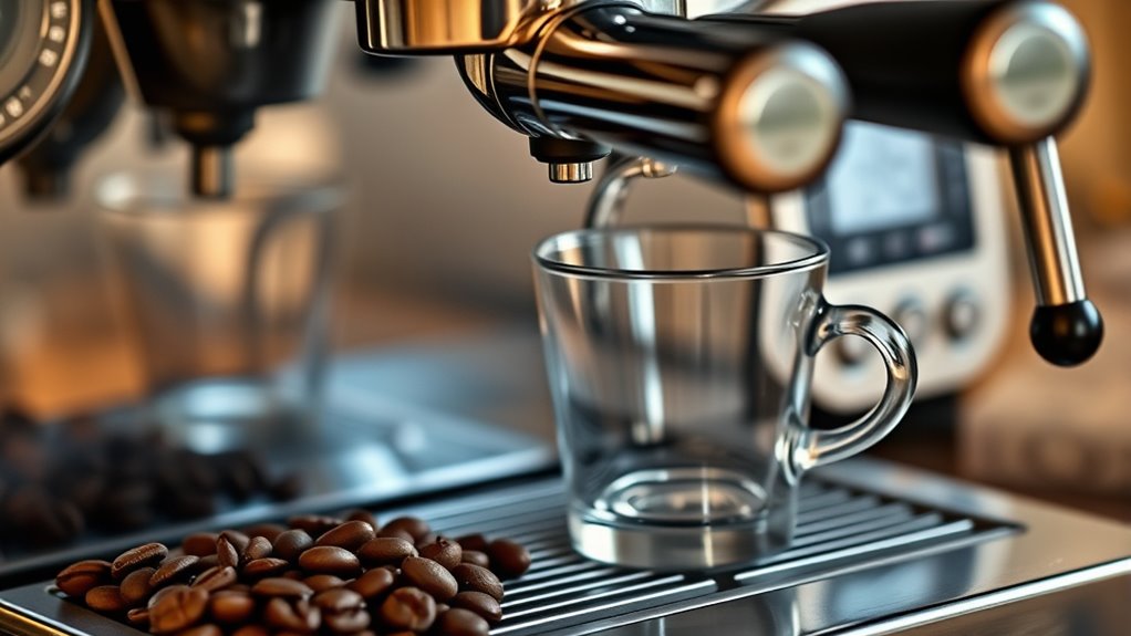 espresso machine key parts