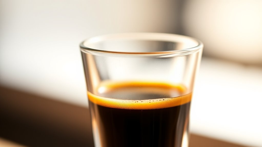 espresso s caffeine concentration