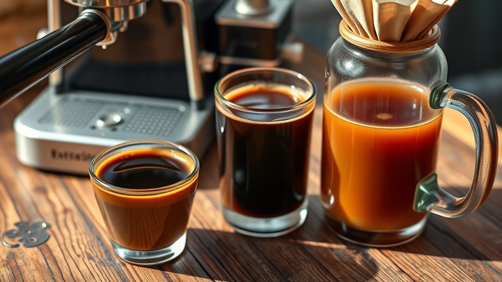 espresso versus drip brewing