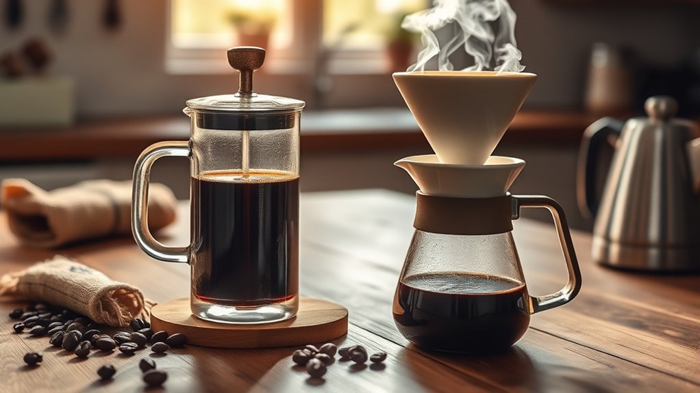 french press or pour over
