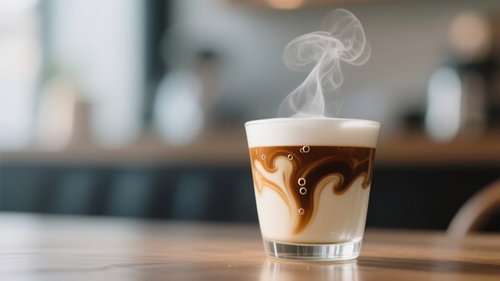 lattes contain espresso
