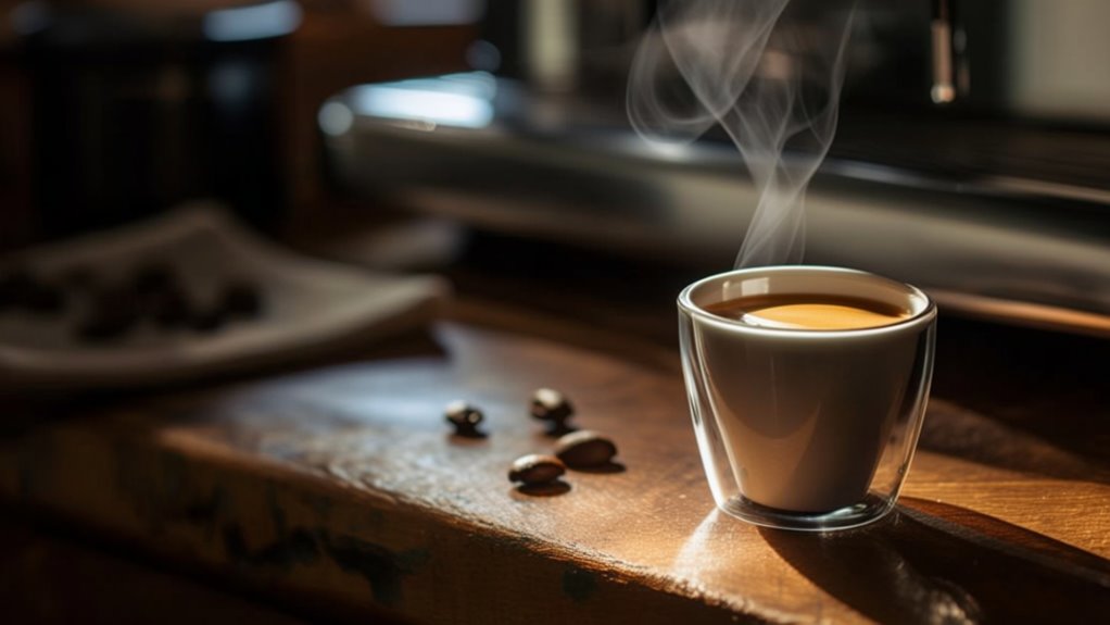 light roasted espresso coffee