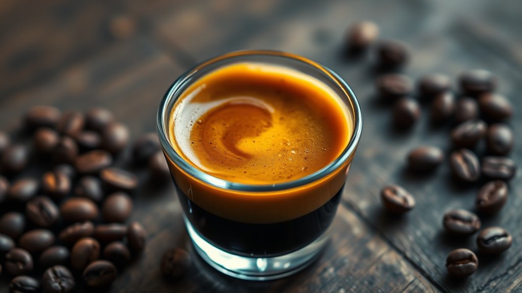 low calorie espresso shots