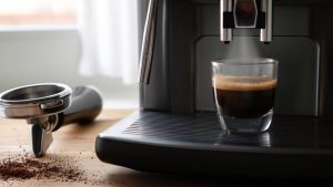 making espresso at home