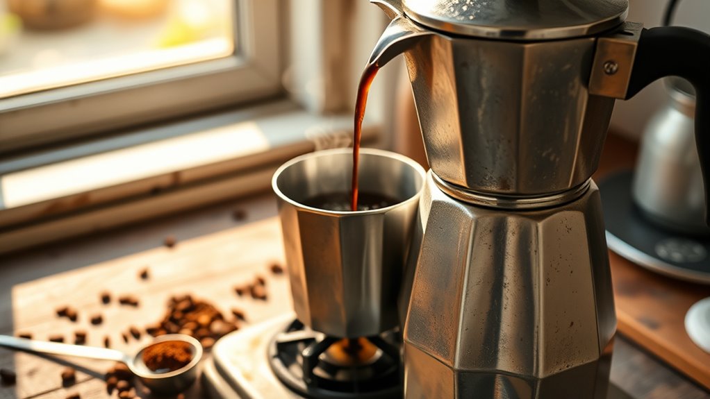moka pot rich espresso