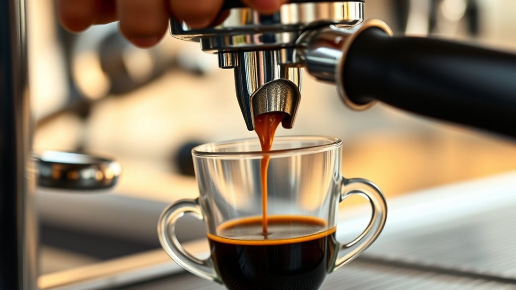 optimal espresso extraction ratios