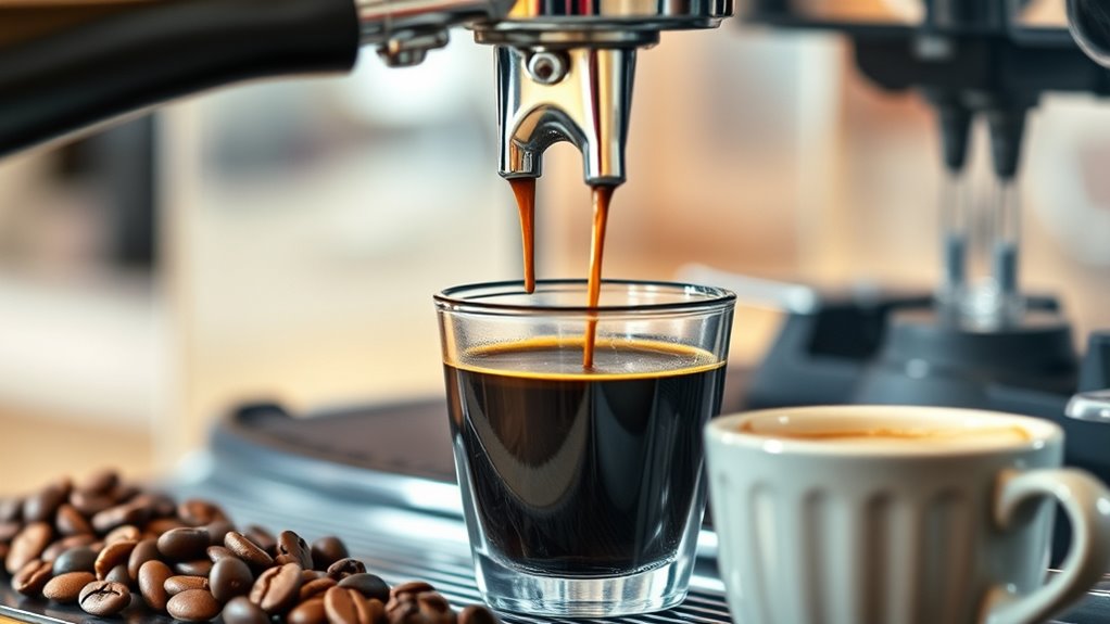 precise espresso brewing process