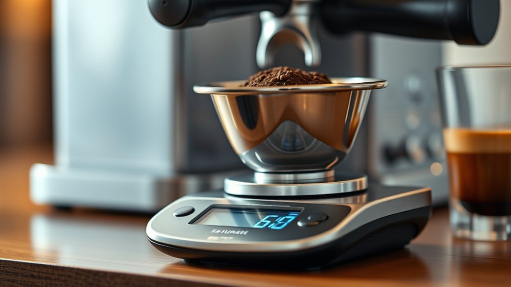 precision coffee weighing techniques