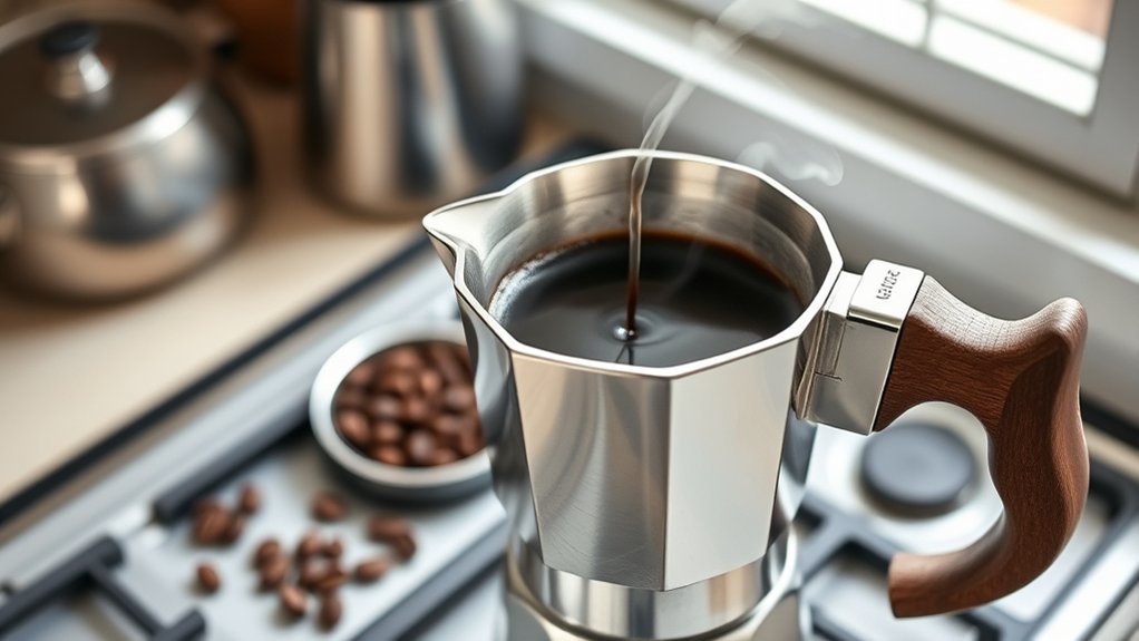 proper heat and grind size