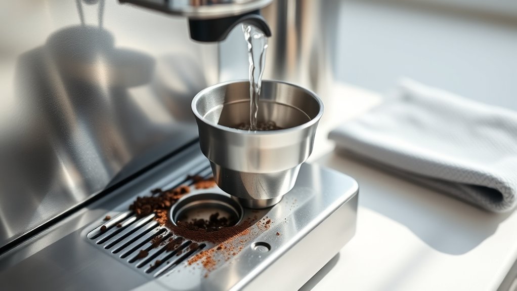 quick post brew cleaning routine