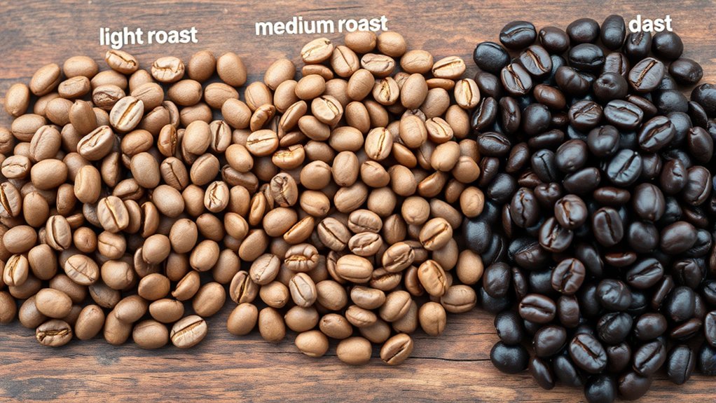 roast levels shape flavor