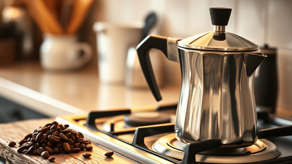 stovetop strong coffee brew