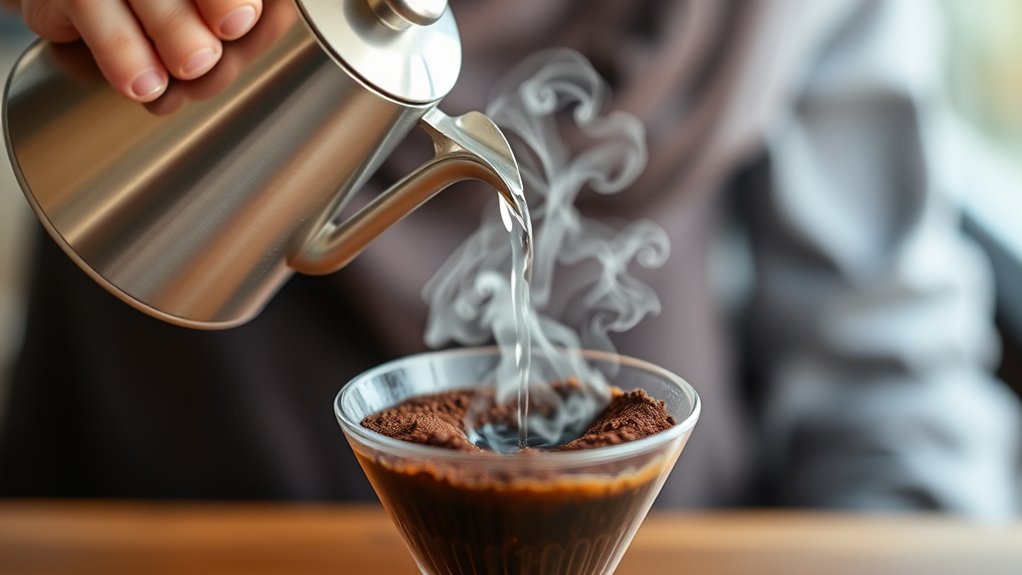 temperature controls coffee extraction