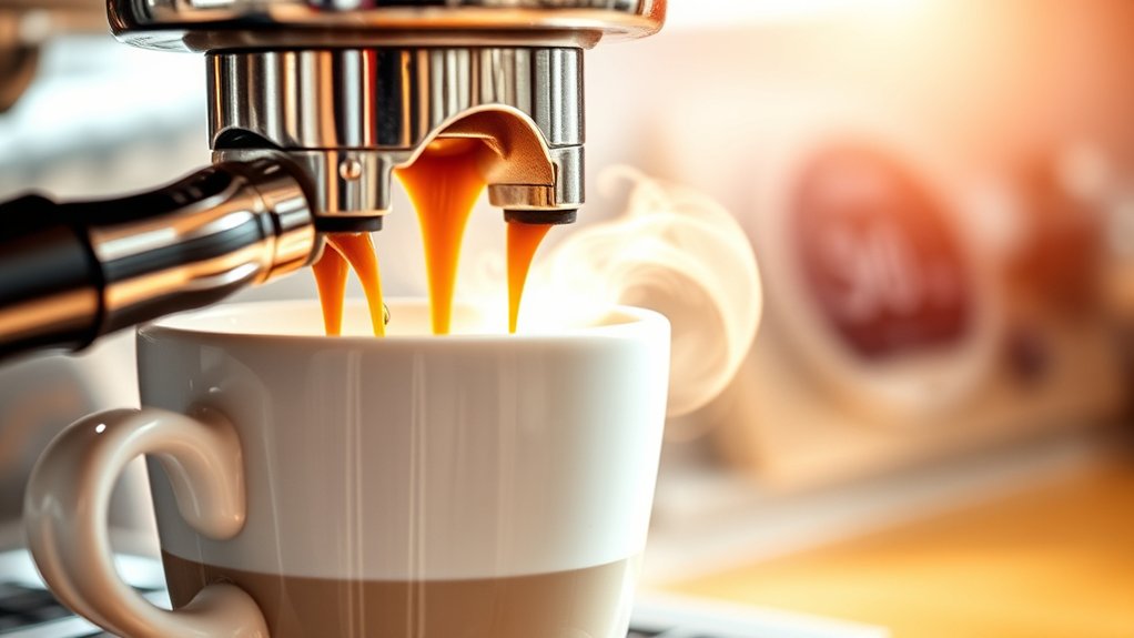 temperature controls espresso extraction