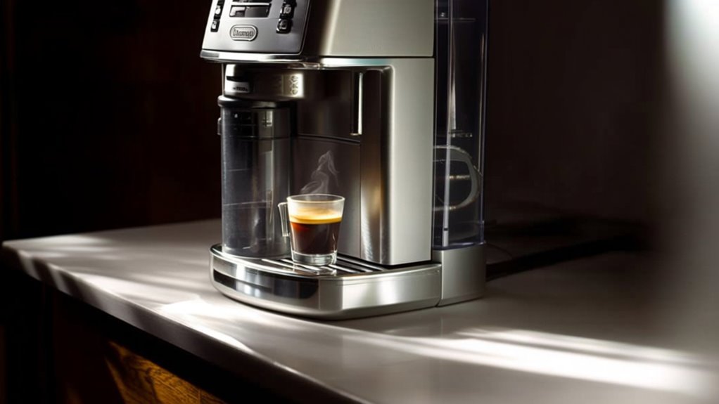using delonghi espresso machine