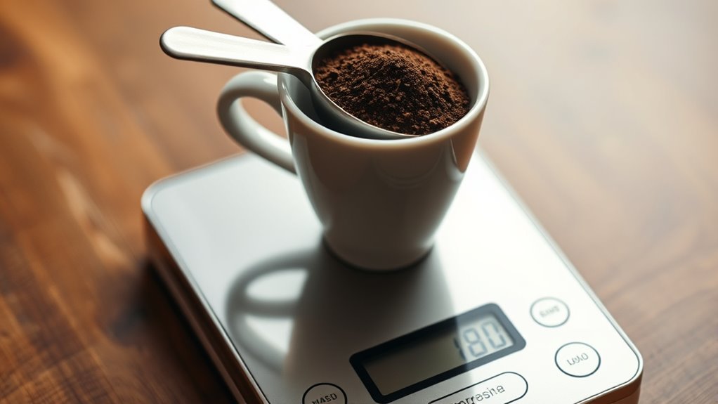 adjust coffee water ratios