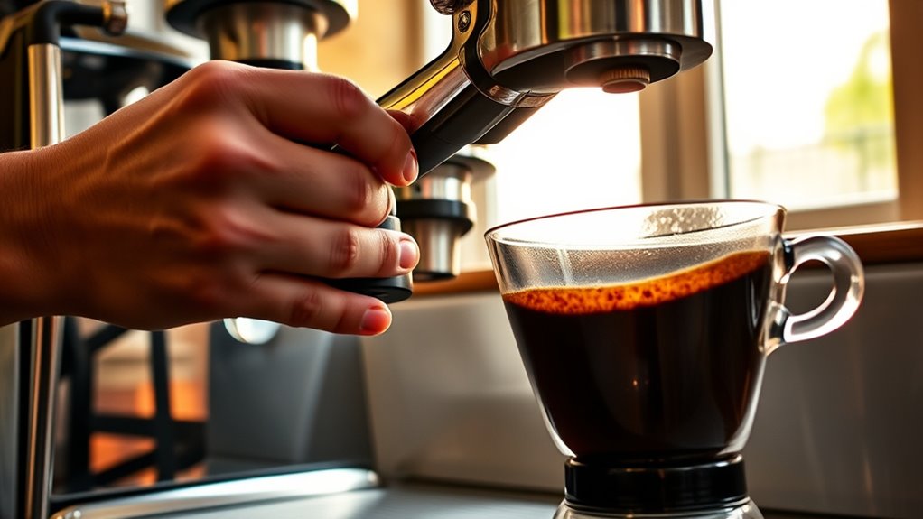 adjust dose timing tamping