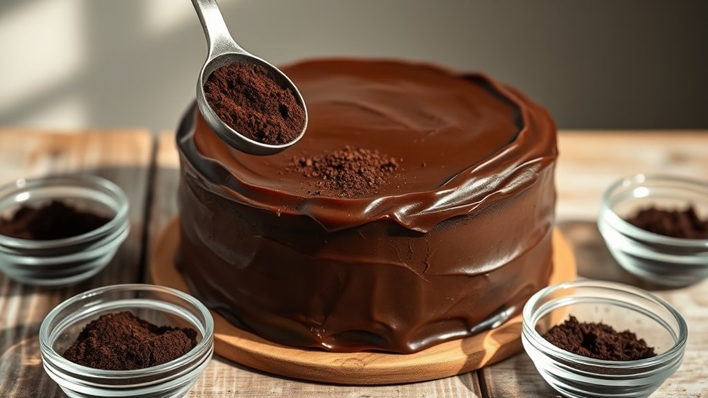 adjust espresso by cake size
