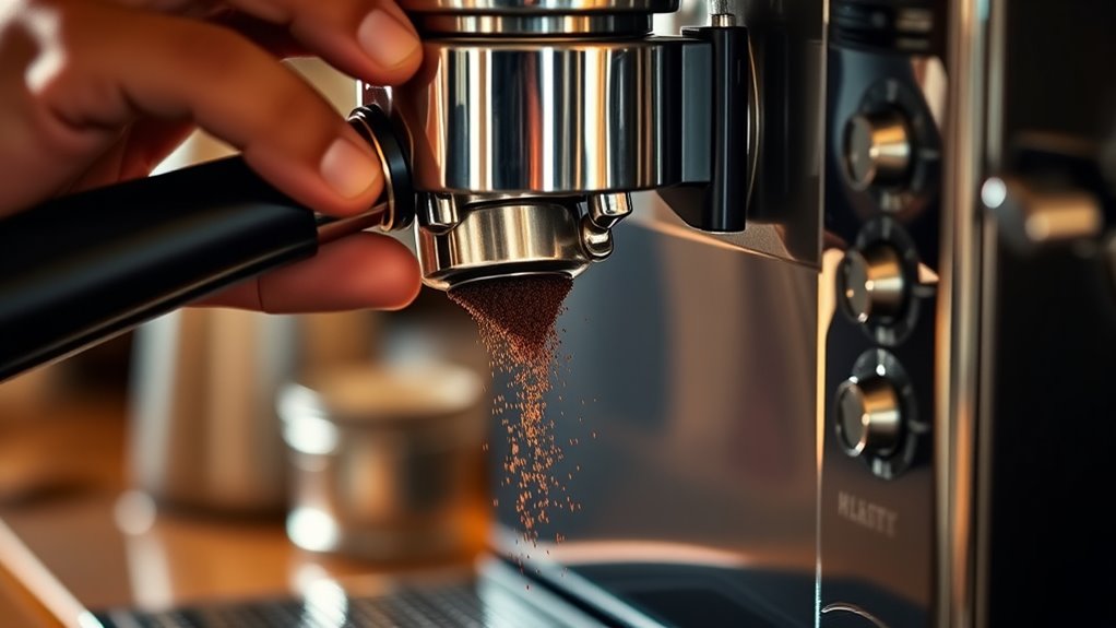 adjust grind dose timing