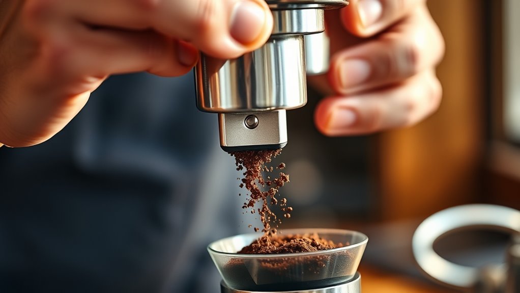 adjust grind size carefully