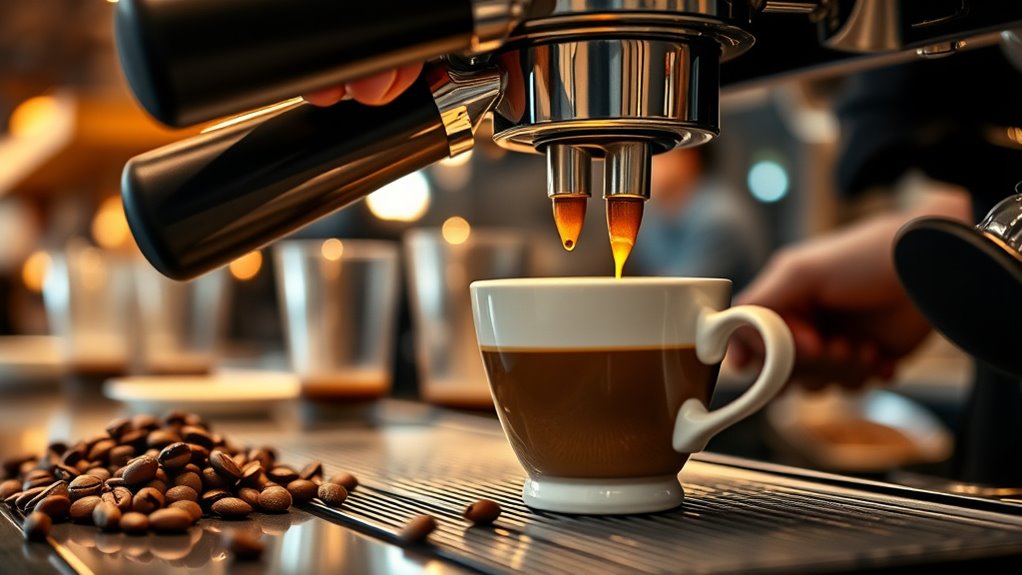 adjust grind temperature pour