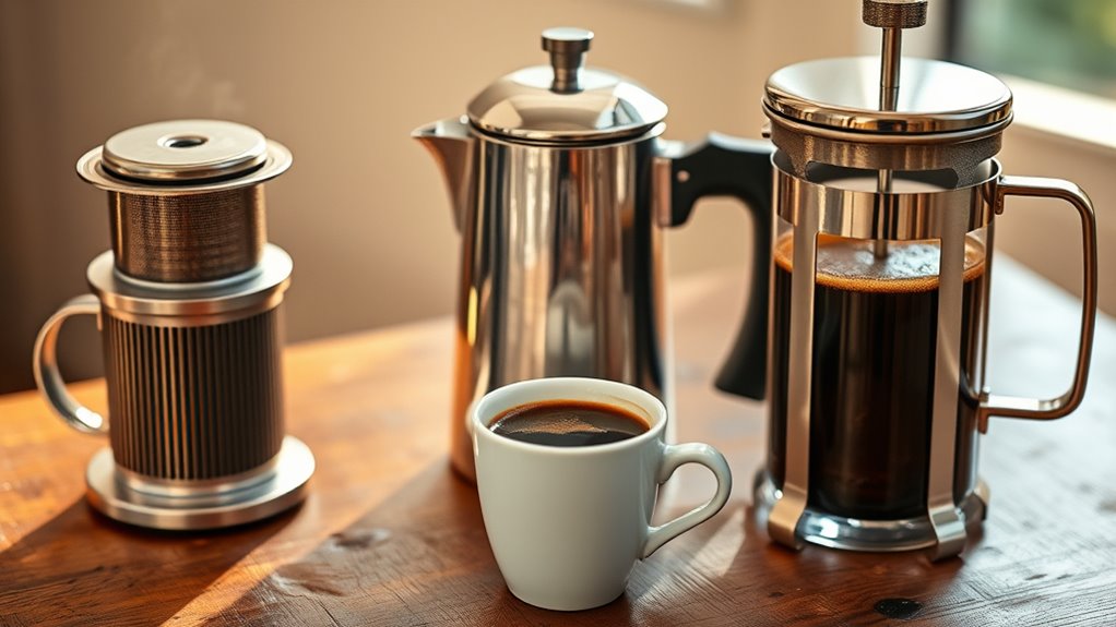 aeropress moka french press