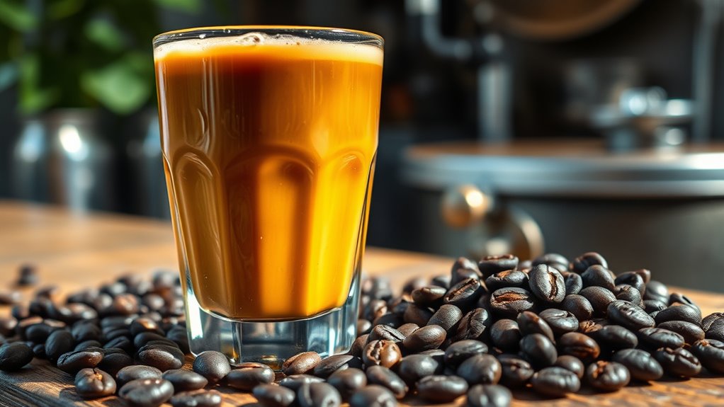 beans roast extraction caffeine