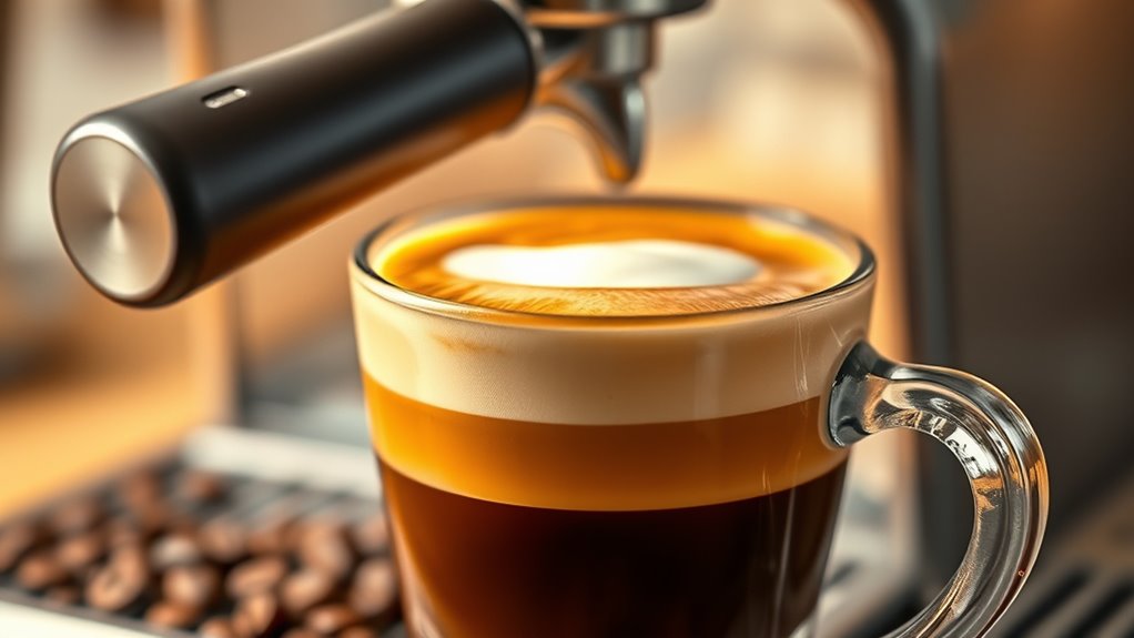 bold espresso with milk
