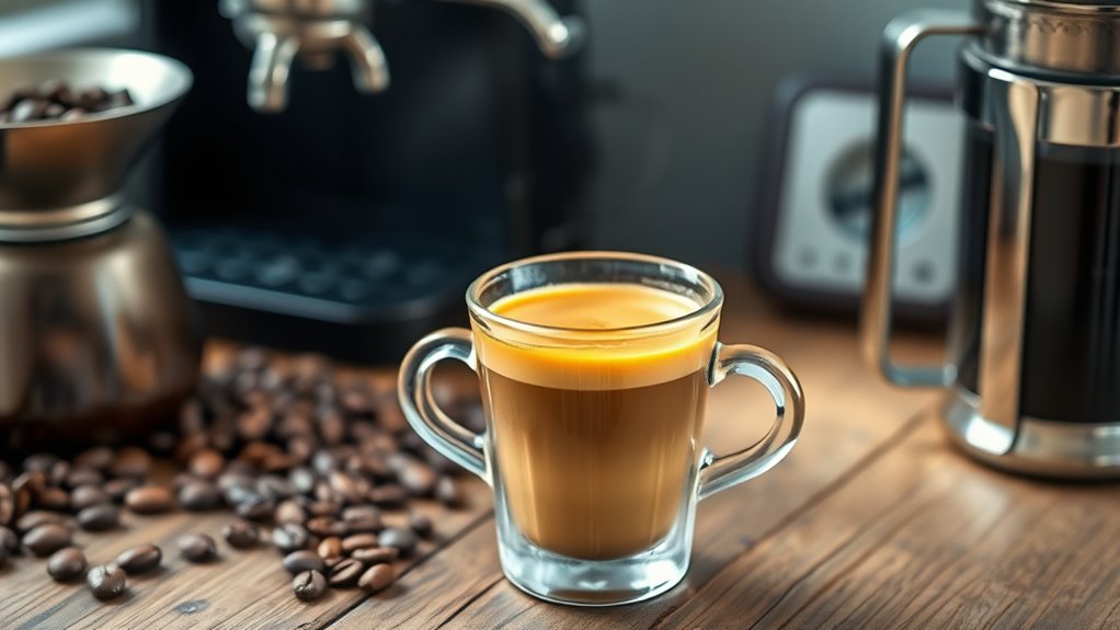 brewing influence on caffeine