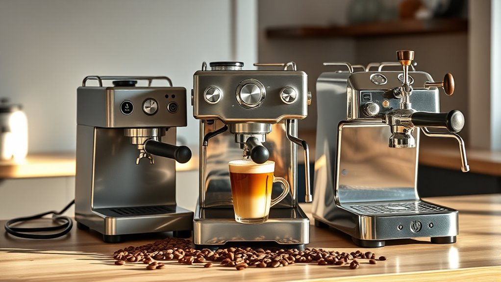 brewing steaming control efficiency