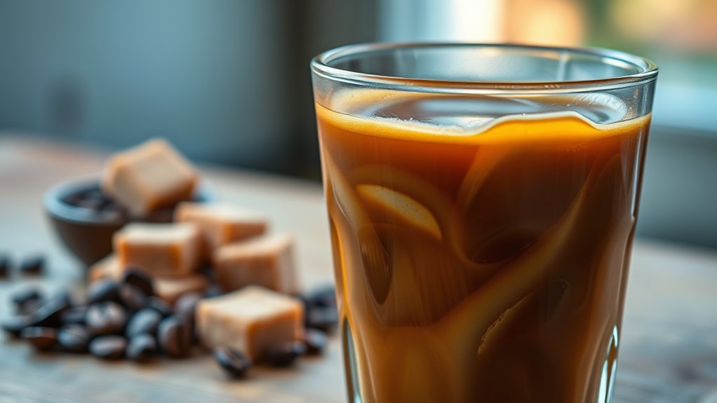 brown sugar softens espresso