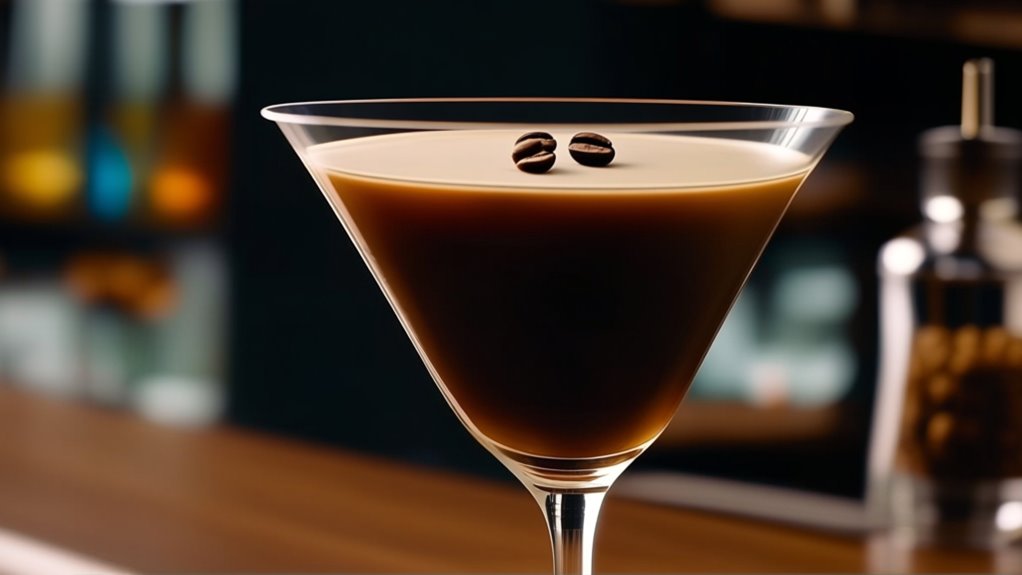 caffeine content in cocktail