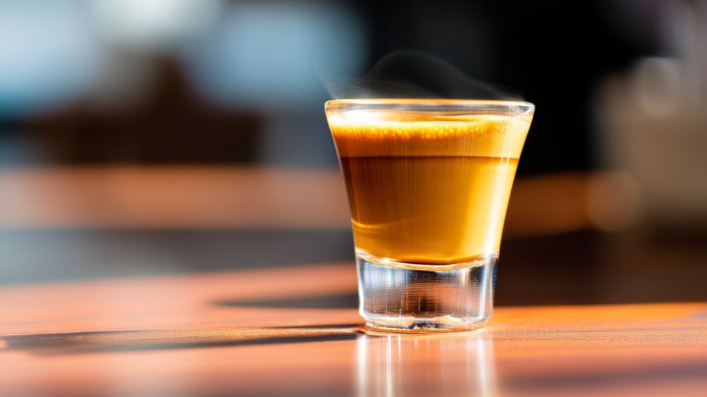 caffeine content in espresso