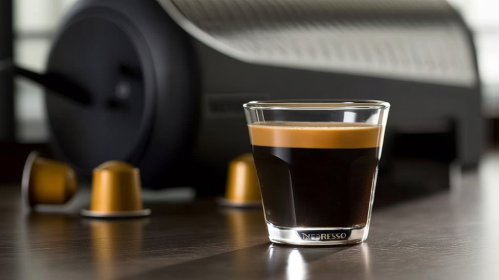 caffeine content in espresso